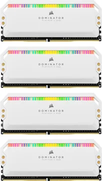 Corsair Dominator Platinum RGB White DIMM Kit 32GB, DDR4-3200, CL16-18-18-36