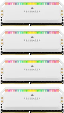Corsair Dominator Platinum RGB White DIMM Kit 64GB, DDR4-3600, CL18-19-19-39