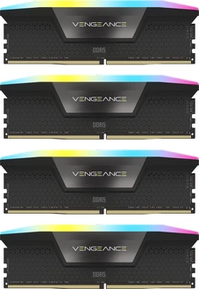 Corsair Vengeance RGB черный DIMM Kit 192GB, DDR5-5200, CL38-38-38-84