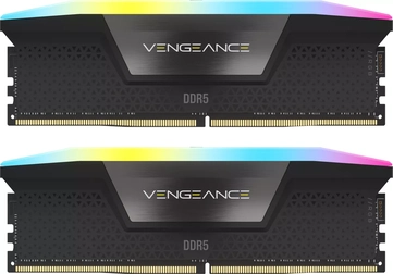 Corsair Vengeance RGB черный DIMM Kit 96GB, DDR5-6800, CL40-50-50-110