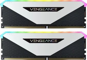 Corsair Vengeance RGB RT White UDIMM 64GB Kit, DDR4-3200, CL16-20-20-38