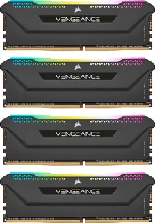 Corsair Vengeance RGB PRO SL черный DIMM Kit 128GB, DDR4-3200, CL16-20-20-38