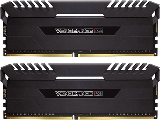 Corsair Vengeance RGB черный DIMM Kit 16GB, DDR4-3200, CL16-18-18-36