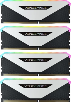 Corsair Vengeance RGB RT White UDIMM 32GB Kit, DDR4-3200, CL16-20-20-38