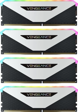 Corsair Vengeance RGB RT White UDIMM 32GB Kit, DDR4-3600, CL18-22-22-42