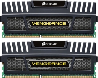 Corsair Vengeance черный DIMM Kit 16GB, DDR3-1600, CL10-10-10-27