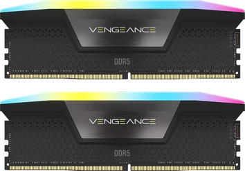 Corsair Vengeance RGB черный DIMM Kit 48GB, DDR5-6000, CL30-36-36-76