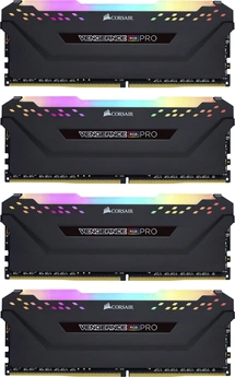 Corsair Vengeance RGB PRO черный DIMM Kit 32GB, DDR4-3200, CL14-14-14-34