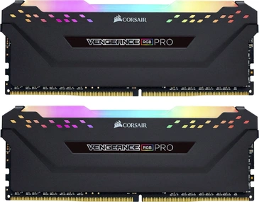 Corsair Vengeance RGB PRO черный DIMM Kit 64GB, DDR4-3600, CL18-22-22-42