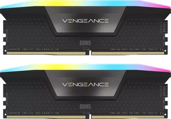 Corsair Vengeance RGB черный DIMM Kit 48GB, DDR5-7200, CL36-46-46-116