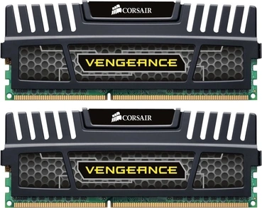 Corsair Vengeance черный DIMM Kit 8GB, DDR3-1600, CL9-9-9-24