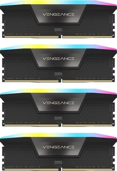 Corsair Vengeance RGB черный DIMM Kit 128GB, DDR5-5600, CL40-40-40-77
