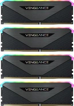 Corsair Vengeance RGB RT Gunmetal DIMM Kit 128GB, DDR4-3600, CL18-22-22-42