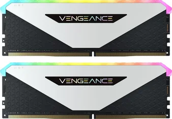 Corsair Vengeance RGB RT White DIMM Kit 64GB, DDR4-3200, CL16-20-20-38