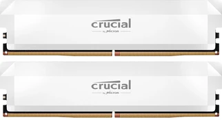 Crucial Pro Overclocking White DIMM Kit 32GB, DDR5-6000, CL36-38-38-80
