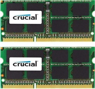 Crucial SO-DIMM Kit 8GB, DDR3L-1866, CL13