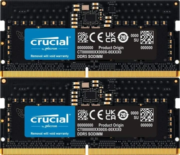 Crucial SO-DIMM Kit 16GB, DDR5-5600, CL46-45-45