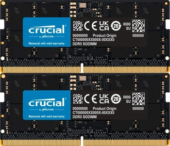 Crucial SO-DIMM Kit 64GB, DDR5-5600, CL46-45-45