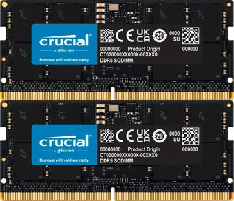 Crucial SO-DIMM Kit 24GB, DDR5-5600, CL46-45-45, on-die ECC
