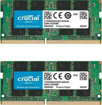 Crucial SO-DIMM Kit 32GB, DDR4-2666, CL19-19-19