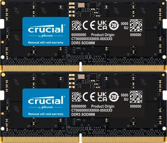 Crucial SO-DIMM Kit 32GB, DDR5-4800, CL40-39-39, on-die ECC
