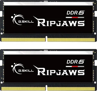 G.Skill RipJaws SO-DIMM Kit 64GB, DDR5-5600, CL40-40-40-89, on-die ECC