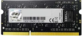 G.Skill SQ Series SO-DIMM 4GB, DDR3-1600, CL9-9-9-28