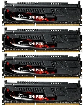 G.Skill Sniper UDIMM 32GB Kit, DDR3-2133, CL10-12-12-31, 2R