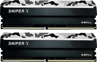 G.Skill SniperX Urban Camouflage DIMM Kit 32GB, DDR4-3000, CL16-18-18-38