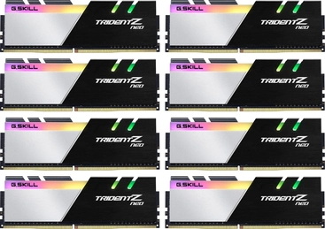 G.Skill Trident Z Neo UDIMM 256GB Kit, DDR4-3200, CL16-18-18-38