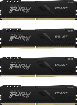Kingston FURY Beast UDIMM 32GB Kit, DDR4-3600, CL17-21-21, 1RX8