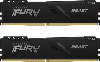 Kingston FURY Beast DIMM Kit 64GB, DDR4-3200, CL16-20-20-39