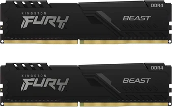 Kingston FURY Beast DIMM Kit 32GB, DDR4-2666, CL16-18-18
