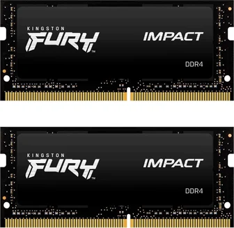 Kingston FURY Impact SO-DIMM Kit 32GB, DDR4-2666, CL16-18-18