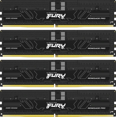 Kingston FURY Renegade Pro RDIMM 128GB Kit, DDR5-6400, CL32-39-39, 1RX4, reg ECC