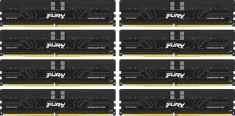 Kingston FURY Renegade Pro RDIMM Kit 128GB, DDR5-6800, CL34-44-44, reg ECC, on-die ECC