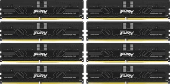 Kingston FURY Renegade Pro RDIMM Kit 256GB, DDR5-5600, CL28-34-34, reg ECC, on-die ECC