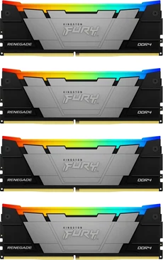 Kingston FURY Renegade RGB DIMM Kit 128GB, DDR4-3200, CL16-19-19