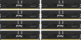 Kingston FURY Renegade Pro RDIMM Kit 256GB, DDR5-6000, CL32-38-38, reg ECC, on-die ECC