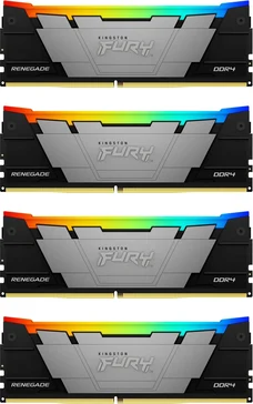 Kingston FURY Renegade RGB DIMM Kit 64GB, DDR4-3200, CL16-18-18
