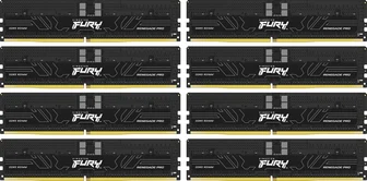 Kingston FURY Renegade Pro RDIMM Kit 256GB, DDR5-4800, CL36-38-38, reg ECC, on-die ECC