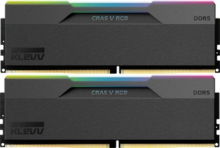 Klevv Cras V RGB DIMM Kit 32GB, DDR5-6000, CL30-36-36-76
