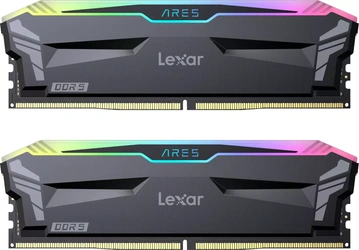 Lexar ARES RGB Black DIMM Kit 32GB, DDR5-6000, CL34-38-38-76