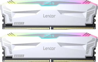 Lexar ARES RGB White UDIMM 32GB Kit, DDR5-6400, CL32-38-38-76