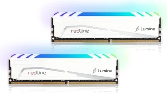 Mushkin Redline Lumina White DIMM Kit 16GB, DDR4-3600, CL16-19-19-39