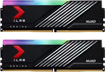PNY XLR8 Gaming MAKO Epix-X RGB DIMM Kit 32GB, DDR5-6000, CL40, on-die ECC