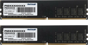 Patriot Signature Line UDIMM 16GB Kit, DDR4-3200, CL22-22-22-52, 1R