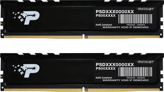 Patriot Signature Premium UDIMM 32GB Kit, DDR5-5600, CL46-46-46-90