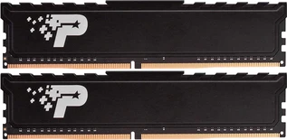 Patriot Signature Line Premium UDIMM 32GB Kit, DDR4-2666, CL19-19-19-43, 2R