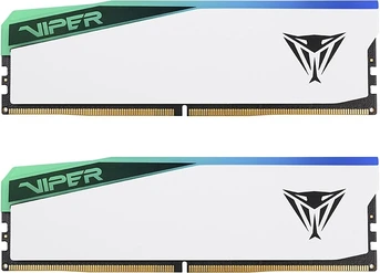Patriot Viper ELITE 5 RGB UDIMM 32GB Kit, DDR5-6200, CL42-46-46-86